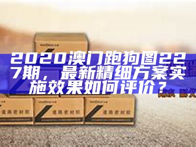 2020澳门跑狗图227期，最新精细方案实施效果如何评价？