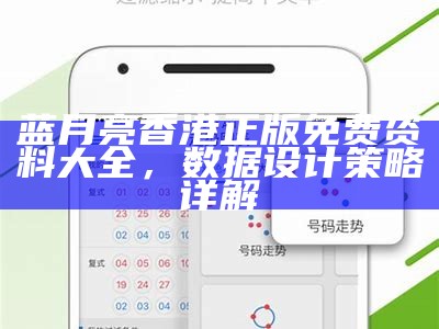 蓝月亮香港正版免费资料大全，数据设计策略详解