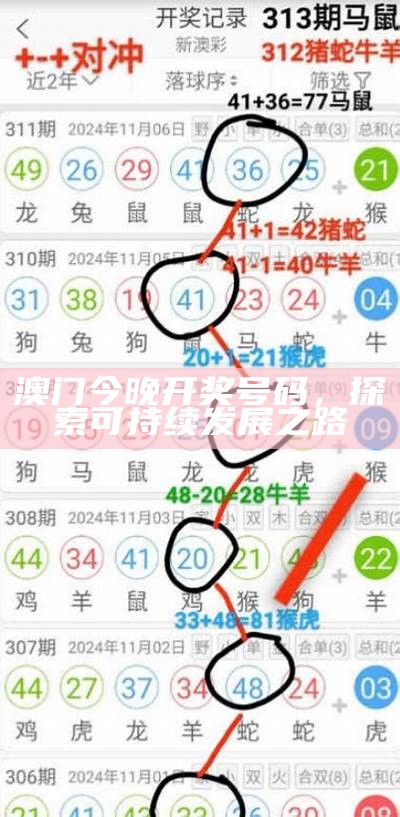 澳门开奖记录查询表下载，持续发展探索