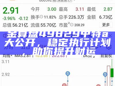 金算盘49829中特a大公开，稳定执行计划，助你提升财运