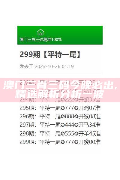 澳门三肖三码精准100%操作策略：可靠性方案解析