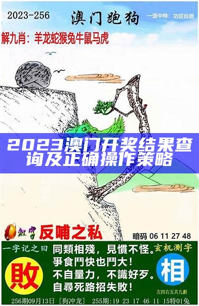 2023年澳门开奖结果查询今天，经典解读大揭秘